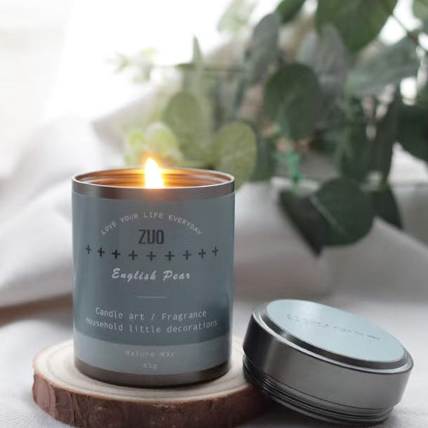Pine Wood Candle Coaster