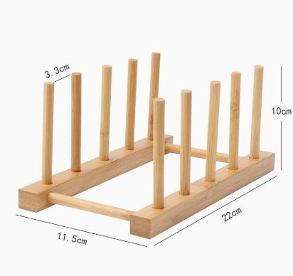 Wooden Coaster Holder Rack Tabletop Drink Coaster Storage Organizer Home Decor