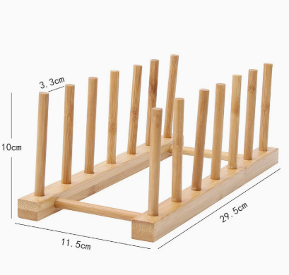 Wooden Coaster Holder Rack Tabletop Drink Coaster Storage Organizer Home Decor
