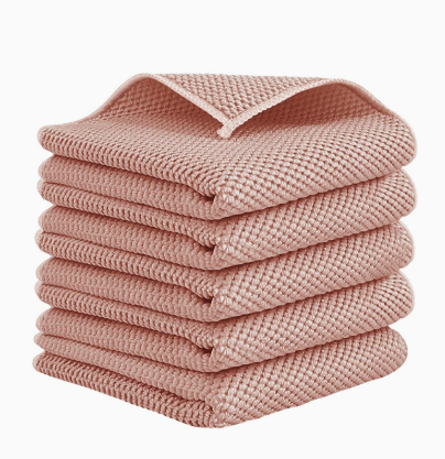 Corn Fiber Cleaning Cloth with Lanyard style