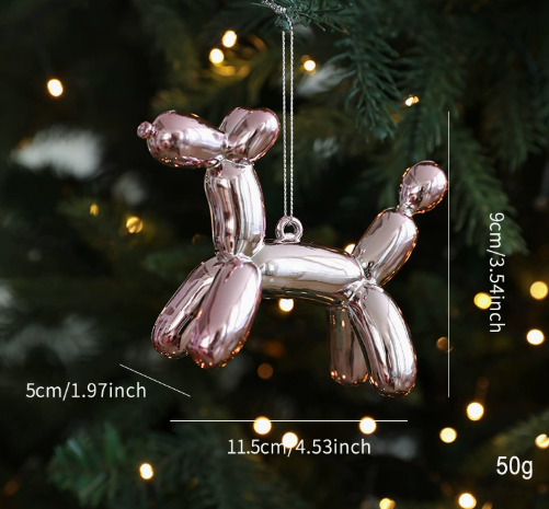 Pink Candy Christmas Tree Ornament Glitter Donut Ice Cream Gift Box Decoration