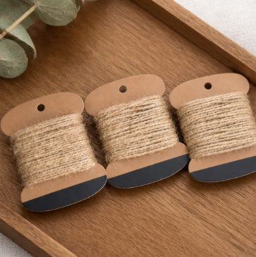Kraft Hemp Rope Decorative Twine Packaging Cord String Craft Weaving Photo Wall Hanging Tag Rope Line