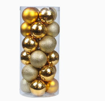 Christmas Tree Ball Ornaments Shatterproof Plastic Holiday Decorations