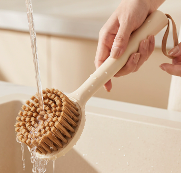 Long Handle Kitchen Cleaning Brush with Soft Bristles