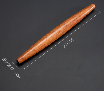 Huanghuali Wood Rolling Pin, Solid Wood Dough Roller