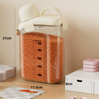 Large Capacity Clear Storage Container with Lid
