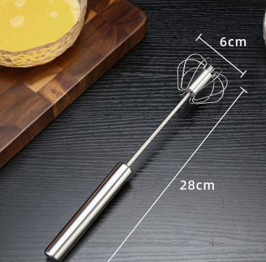 Stainless Steel Handheld Egg Whisk