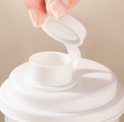 Food Grade Plastic Sugar Storage Jar with Airtight Lid