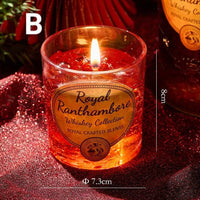 Wine Glass Soy Wax Scented Candle