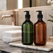 500ml PET Plastic Pump Lotion Bottle with PP Pump Dispenser