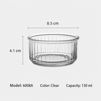 Oven-Safe Tempered Glass Ramekin – Dessert & Snack Bowl
