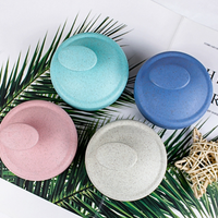 Scalp Massager Shampoo Brush – Eco Wheat Straw Silicone Scalp Scrubber Gentle Hair Care Brush