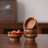 Walnut Wood Serving Bowl