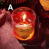 Wine Glass Soy Wax Scented Candle