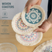 Printed Boho Placemat, Mandala Tassel Table Mat for Kitchen Decor