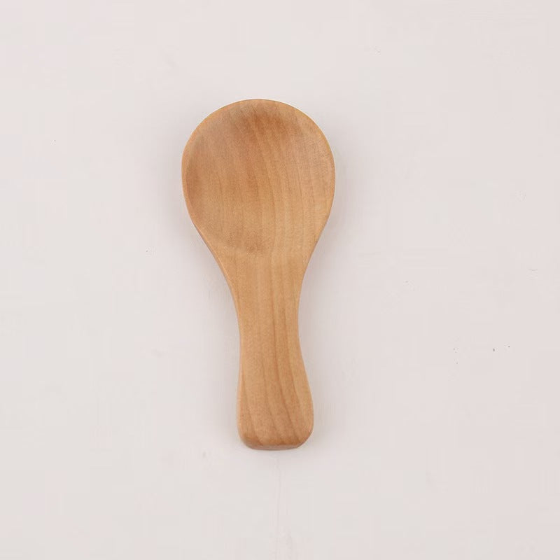 Mini Wooden Tea Scoop Small Serving Spoon