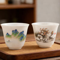White Ceramic Scented Candle