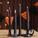 Dripping Skeleton Taper Candles, Soy Blend – Set of 2