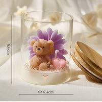 Bear Candle in Cup