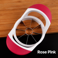 Stainless Steel Apple Slicer and Corer, Handheld Fruit Cutter