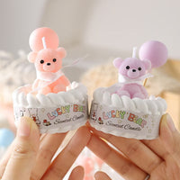 Macaron Bear Soy Wax Candle