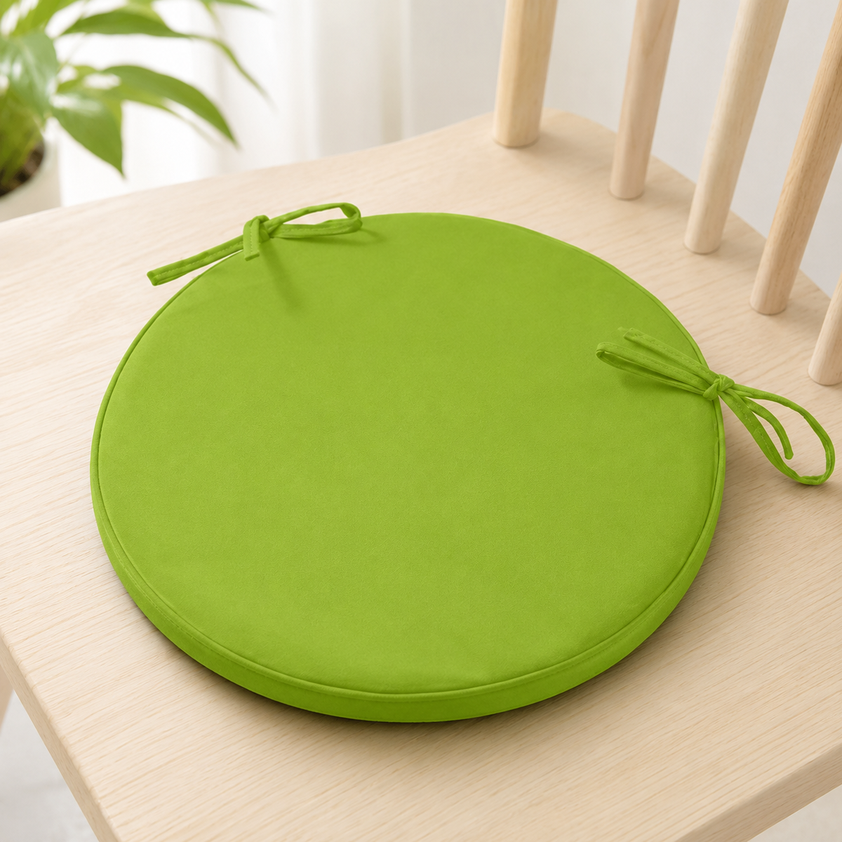 Round Outdoor Seat Cushion – Waterproof Patio Chair Pad