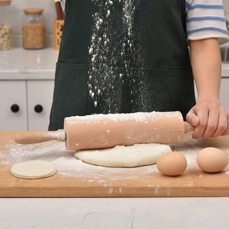 Beech Wood Rolling Pin Baking Tool