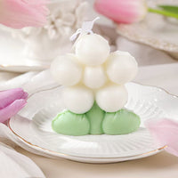 Floral Scented Candle for Romantic Decor