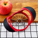 430 Stainless Steel Apple Slicer and Corer, Heavy Duty Fruit Cutter with Ergonomic Non Slip Handles