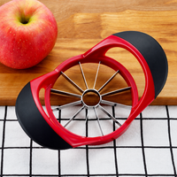 Stainless Steel Apple Slicer and Corer, Handheld Fruit Cutter