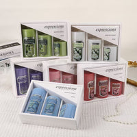Colorful Handmade Taper Candle Set