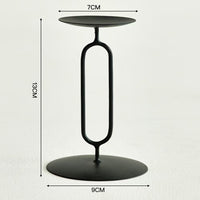 Romantic Decorative Candleholder, Iron Craft