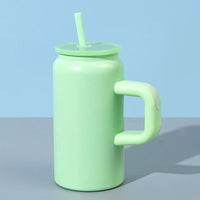 16oz Mini Mason Insulated Mug with Handle