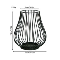 Pumpkin Candleholder Decor, Iron Craft Home Decoration