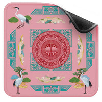 Waterproof Non-Slip Mahjong Table Mat, Golf Green Quiet Play Mat