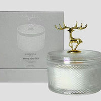 Antler Glass Soy Wax Scented Candle