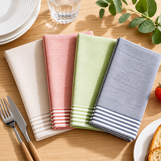 Cotton Kitchen Towel, Nordic Dish Cloth and Fabric Napkin