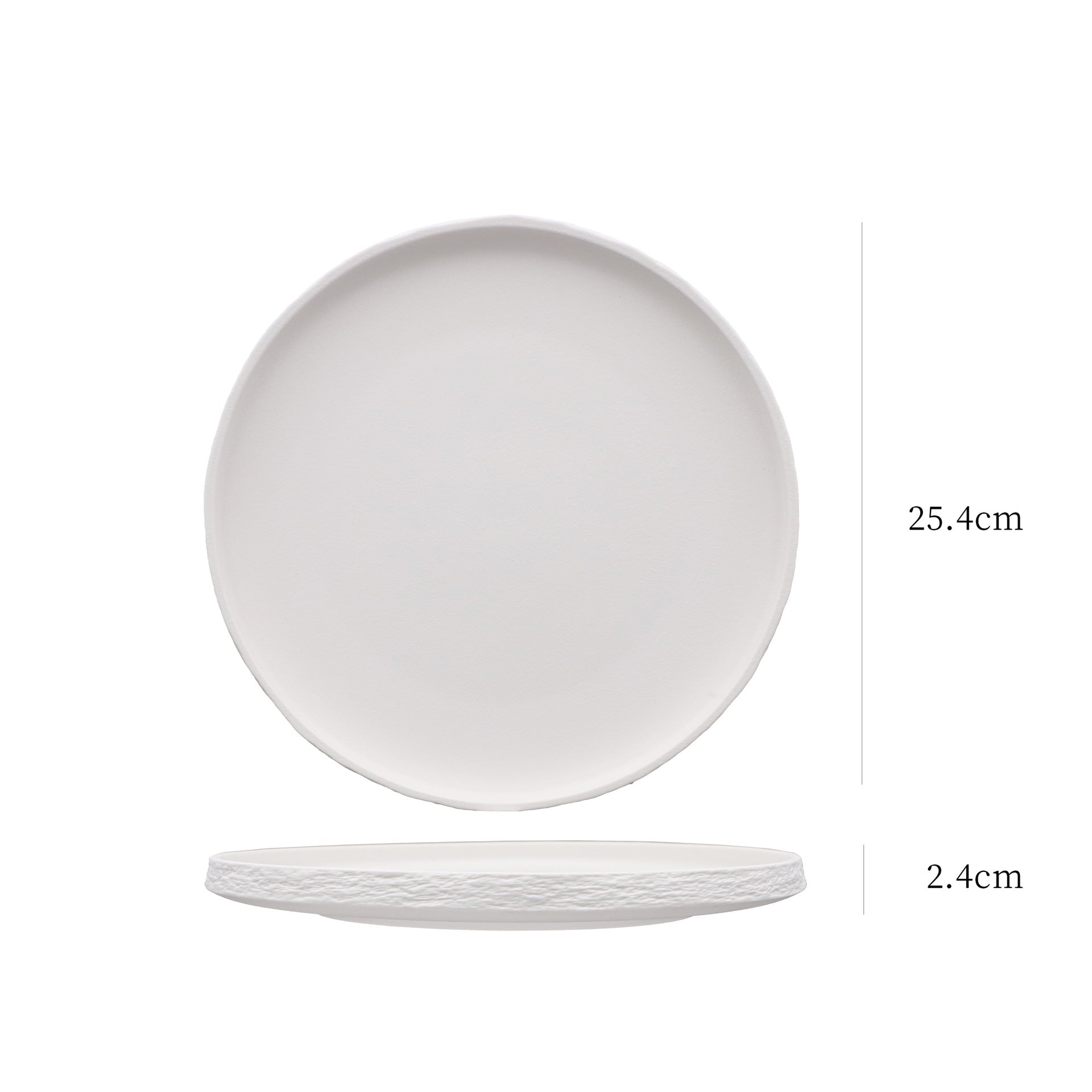 Stone Texture Ceramic Dinnerware Set – Luxury Bowls & Plates Collection