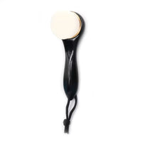 Soft Bristle Facial Cleansing Brush – Black & White Deep-Clean Face Brush