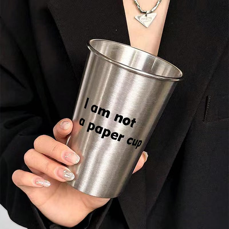 350ml Stainless Steel Single Wall Mug