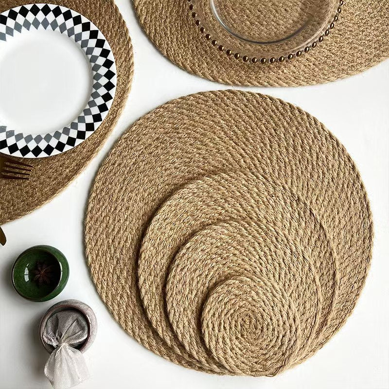 Handwoven Jute Heat Resistant Mat