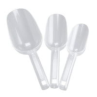 Polycarbonate Ice Scoop, Clear Multipurpose Food-Grade Scoop