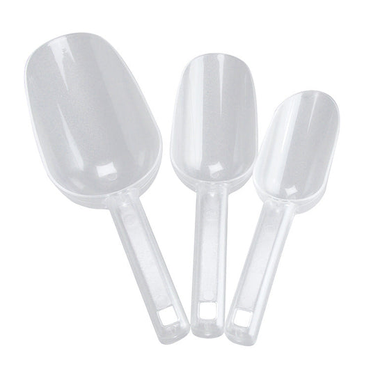 Polycarbonate Ice Scoop, Clear Multipurpose Food-Grade Scoop