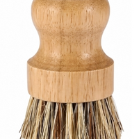 Wooden Palm Dish Brush – Natural Fiber Kitchen Scrubber