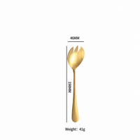 Stainless Steel Salad Spoon – Elegant Serving Spoon for Salad, Dessert & Dining