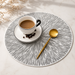 European Hollow Out Placemat – Round Ins Heat Resistant Table Mat