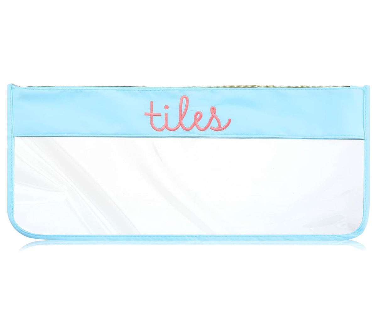 Large Mahjong Storage Bag – Waterproof PVC Travel Organizer with Letter Design for Mahjong Sets & Accessories