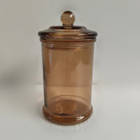 Glass Storage Jar with Lid – Airtight Container for Tea, Grains & Dry Goods