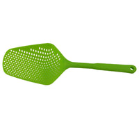 Large Plastic Slotted Spatula Long Handle Draining Scoop Kitchen Strainer Shovel