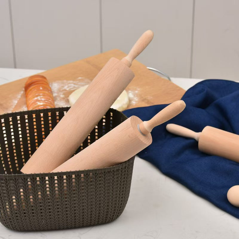 Beech Wood Rolling Pin Baking Tool